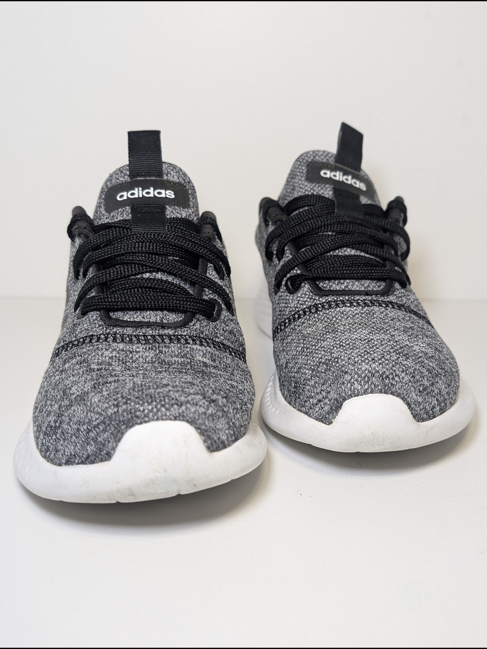 Adidas Women's Puremotion Cloudfoam Running Shoes Grey Black Size 6 - Picture 3 of 9